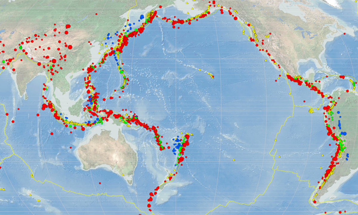 Pacific Ring Of Fire - WorldAtlas